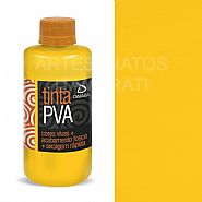 Detalhes do produto Tinta PVA Daiara Amarelo Gema 13 - 250ml 